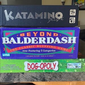 Katamino Deluxe Beyond Balderdash Dogopoly